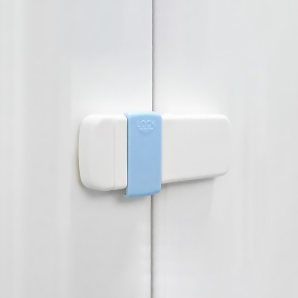 Medicine Cabinet Lock - ชุดล็อคตู้สำหรับเด็ก 4 ชิ้น ล็อคป้องกันเด็กสำหรับตู้ ตู้เย็น กล่องยา
