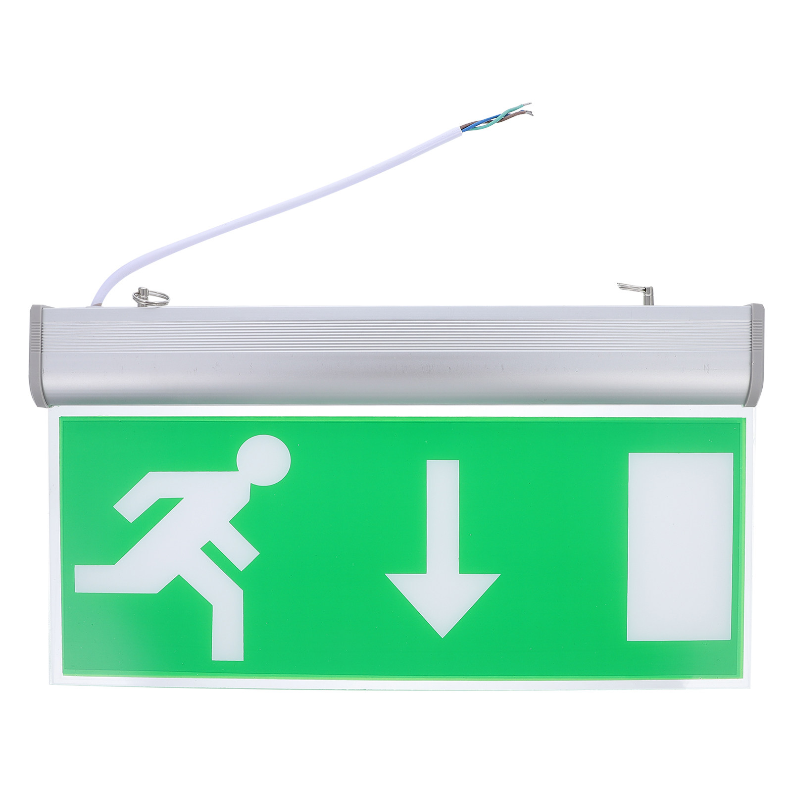 Emergency Exit Sign - 1 ชิ้น ไฟป้ายทางออก LED สำหรับโรงเรียน สำนักงาน