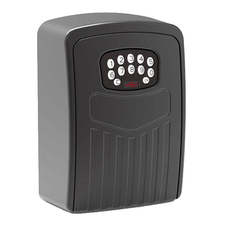 Lockbox Key Secure - A92Z TUYA กล่องเก็บกุญแจอัจฉริยะ กล่องล็อคบลูทูธ แอพสมาร์ทไลฟ์ กล่องล็อคติดผนังเพื่อความปลอดภัย