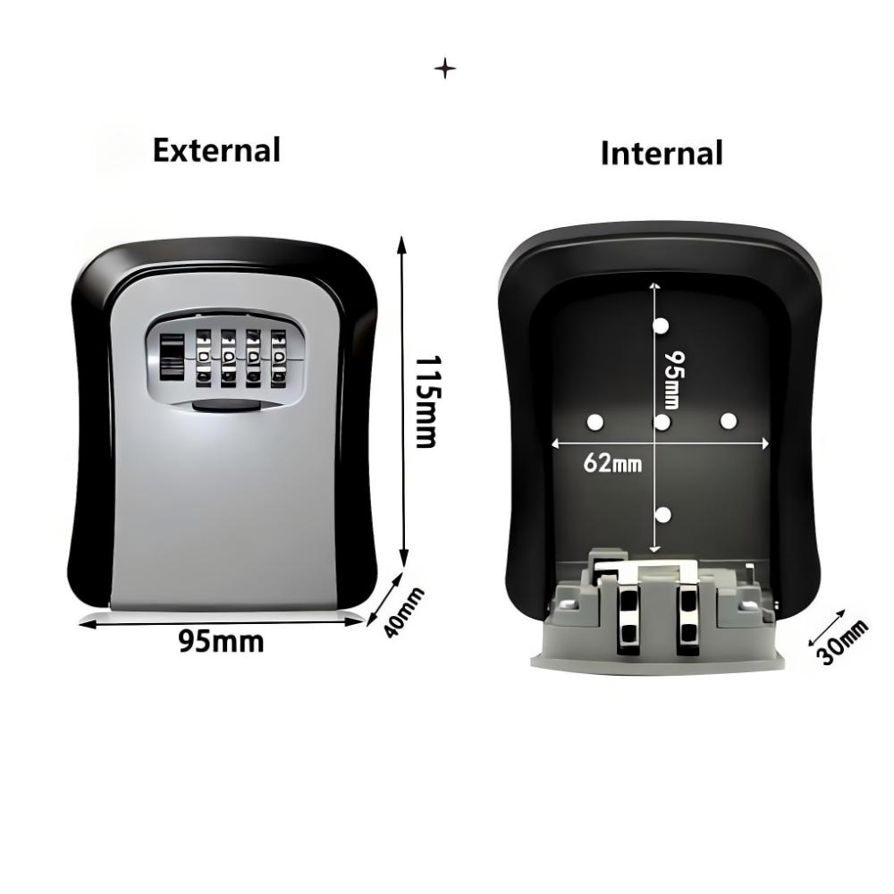 กล่องล็อคกุญแจแบบติดผนัง รหัสผ - Lockbox Key Secure บทวิจารณ์และราคา
