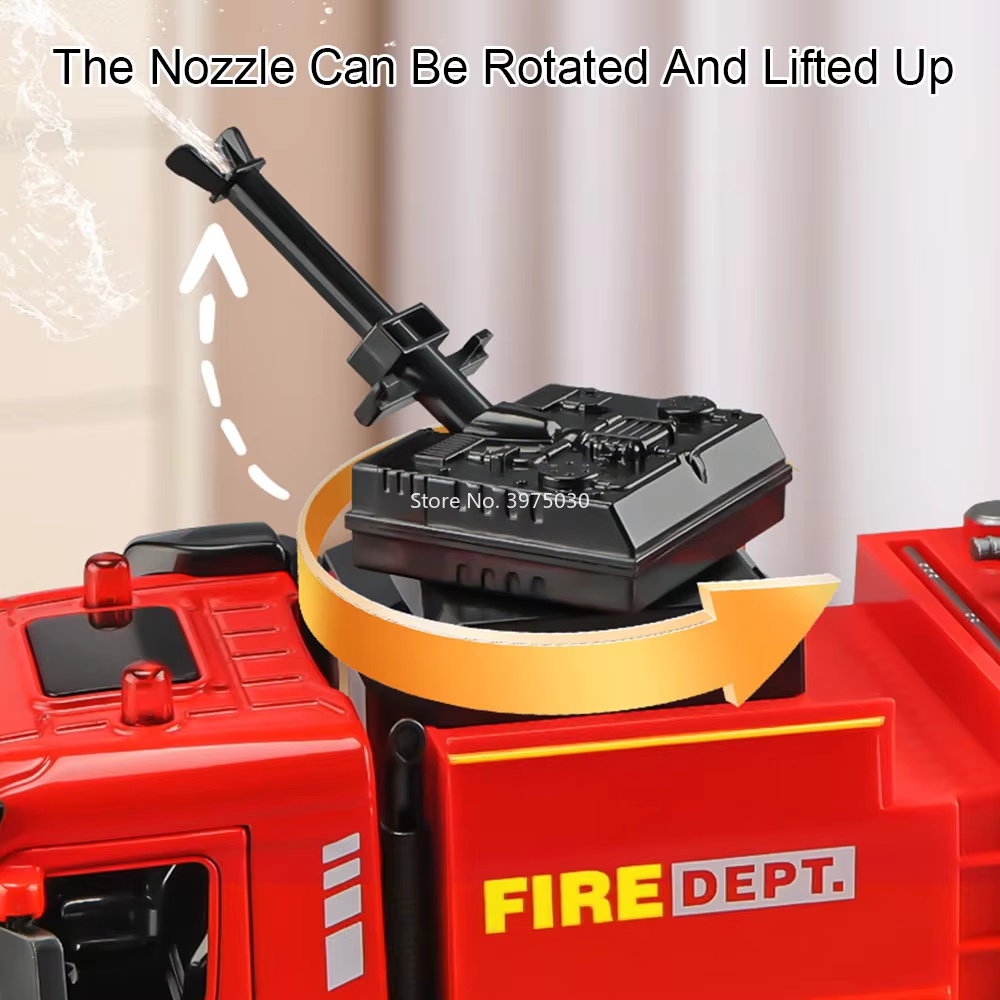 รถดับเพลิงจำลองขนาด 1:32 ของเล - Fire Escape Ladder บทวิจารณ์และราคา
