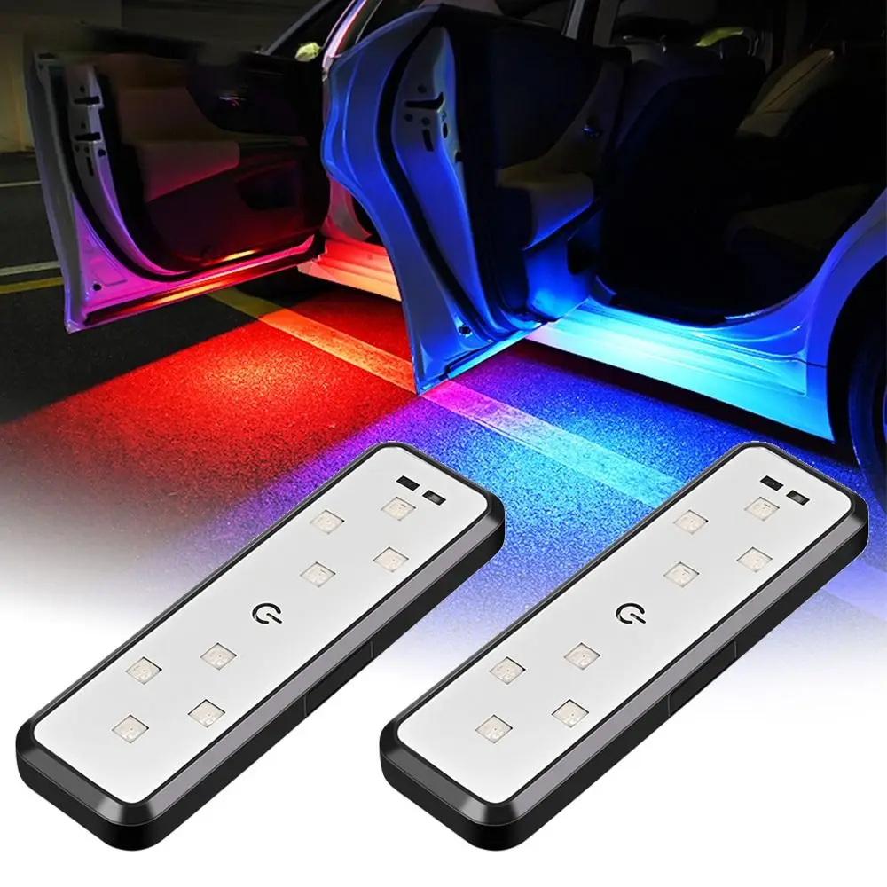 1/2PCS รถประตูไฟ LED ยินดีต้อน - Emergency Exit Sign บทวิจารณ์และราคา