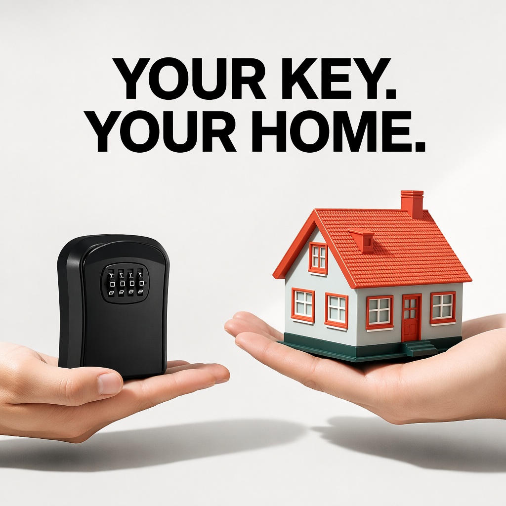 กล่องเก็บกุญแจกันน้ำแบบติดผนัง - Lockbox Key Secure บทวิจารณ์และราคา
