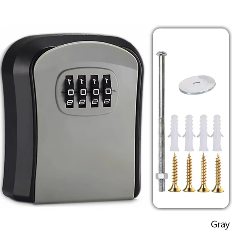 กล่องเก็บกุญแจติดผนังพร้อมรหัส - Lockbox Key Secure บทวิจารณ์และราคา